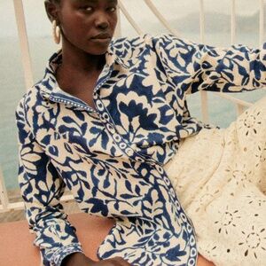 Sézane x Momonì Playa Boyfriend Shirt